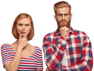 Personnes en train de réfléchir